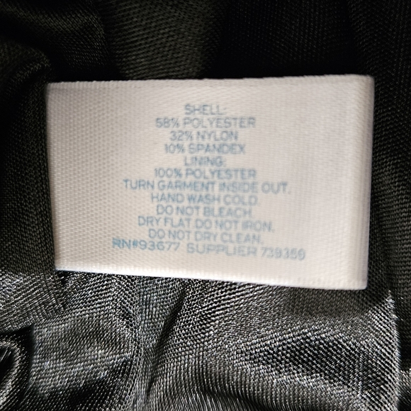 L'Amour Pocket Black Velvet Mini Skirt - Picture 9 of 10